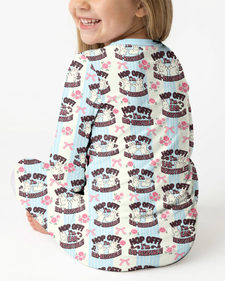 Bunny Besties Bamboo Two Piece Long Sleeve Pajama Set