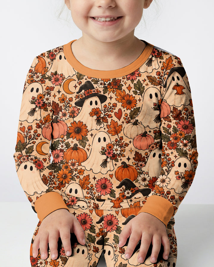 Guess Who Is A Romantic Ghost Bamboo Two Piece Long Sleeve Pajama Set