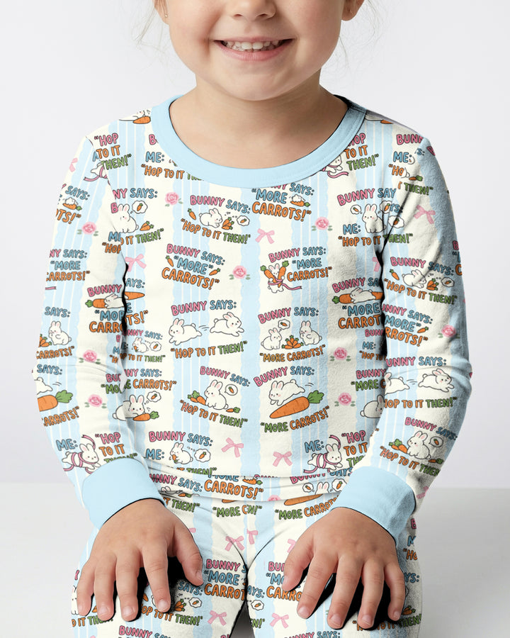 Hop To It Bamboo Two Piece Long Sleeve Pajama Set
