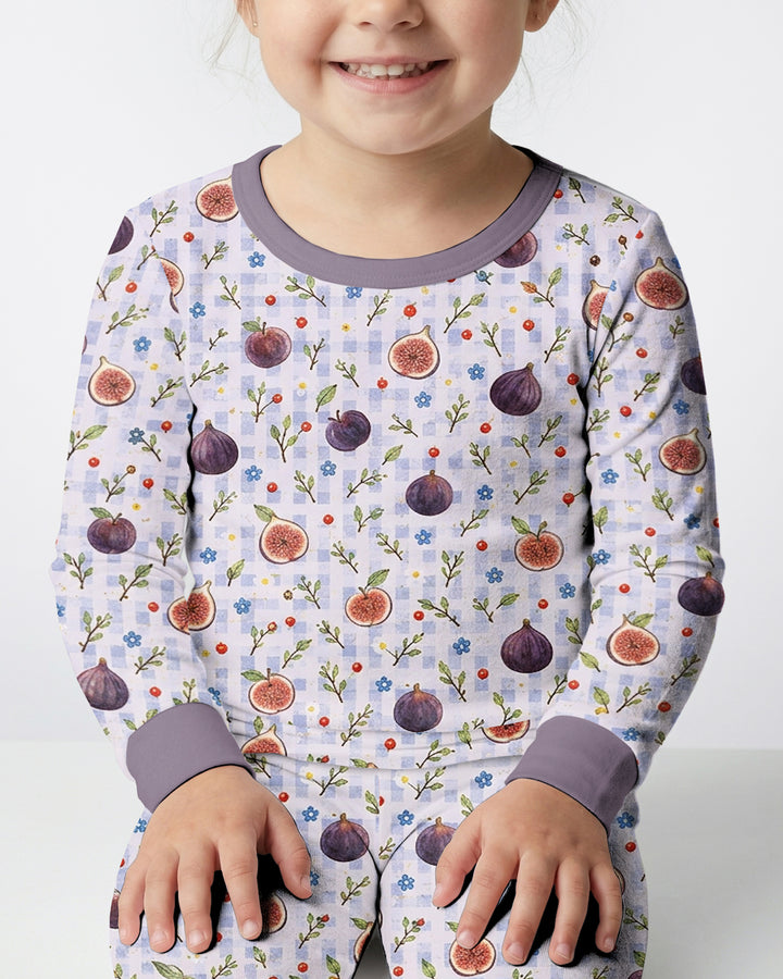 Cottage Sweet Fig Bamboo Two Piece Long Sleeve Pajama Set