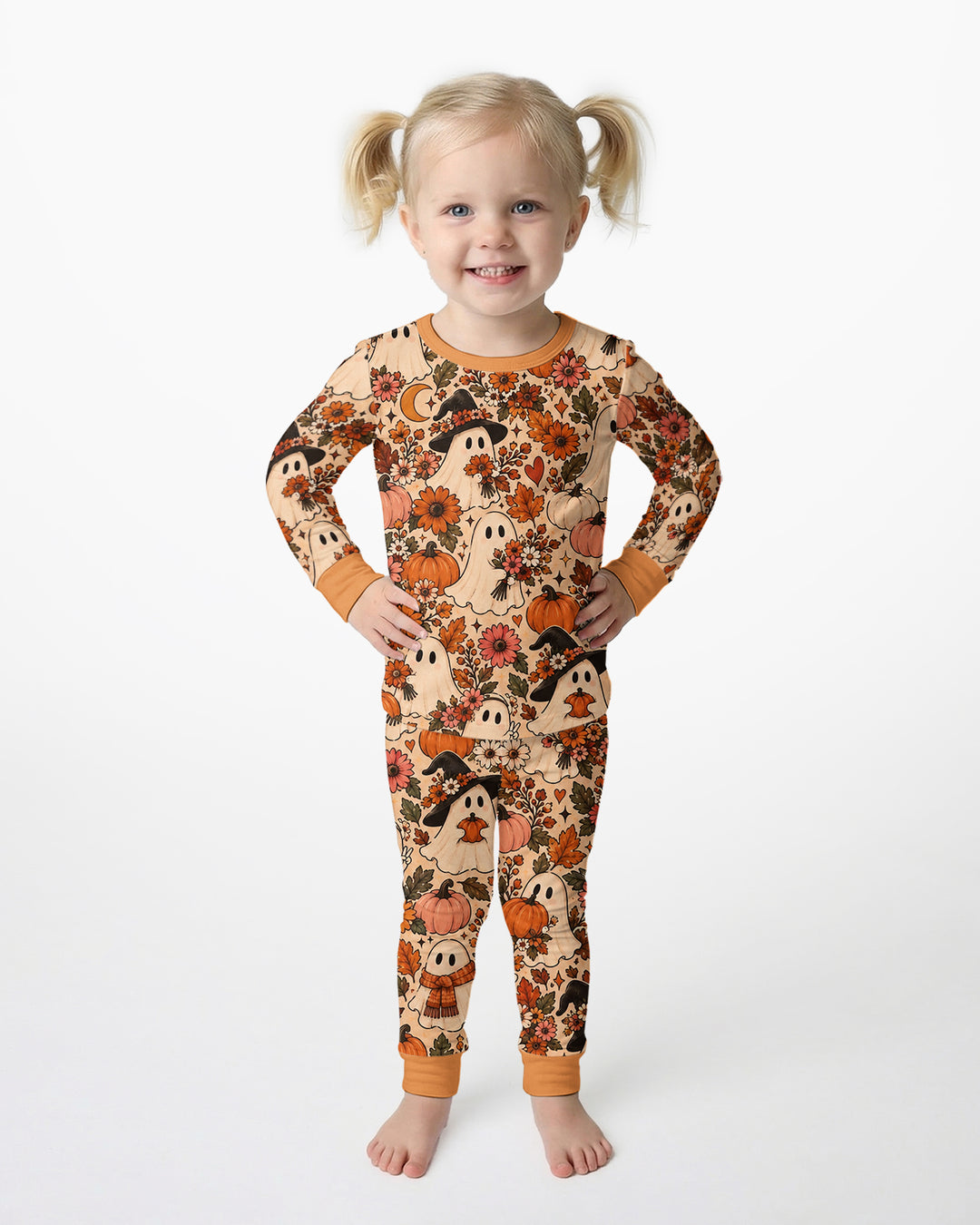 Guess Who Is A Romantic Ghost Bamboo Two Piece Long Sleeve Pajama Set