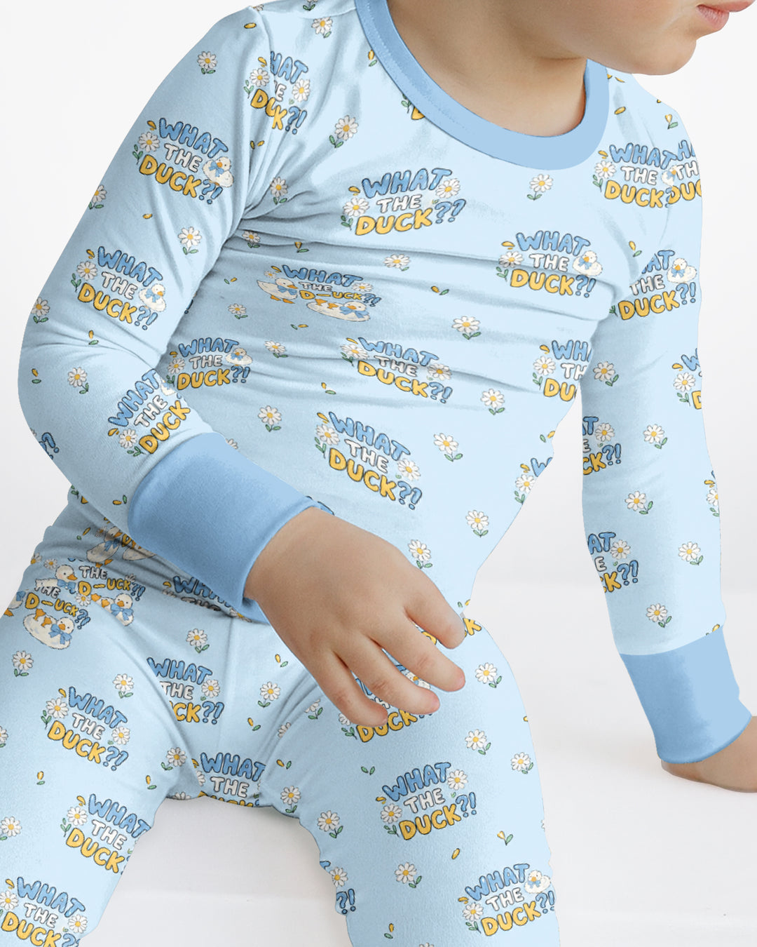 What The Duck?! Bamboo Two Piece Long Sleeve Pajama Set