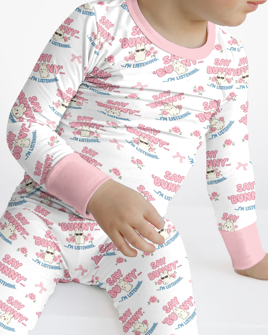 Bunny Radio Bamboo Two Piece Long Sleeve Pajama Set
