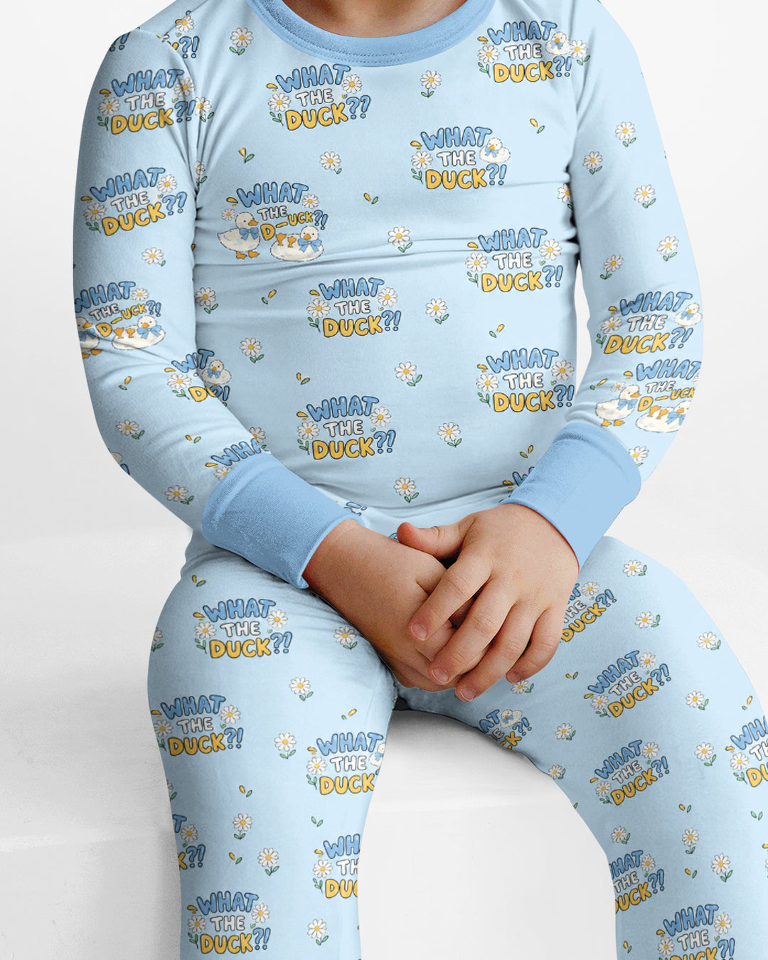 What The Duck?! Bamboo Two Piece Long Sleeve Pajama Set
