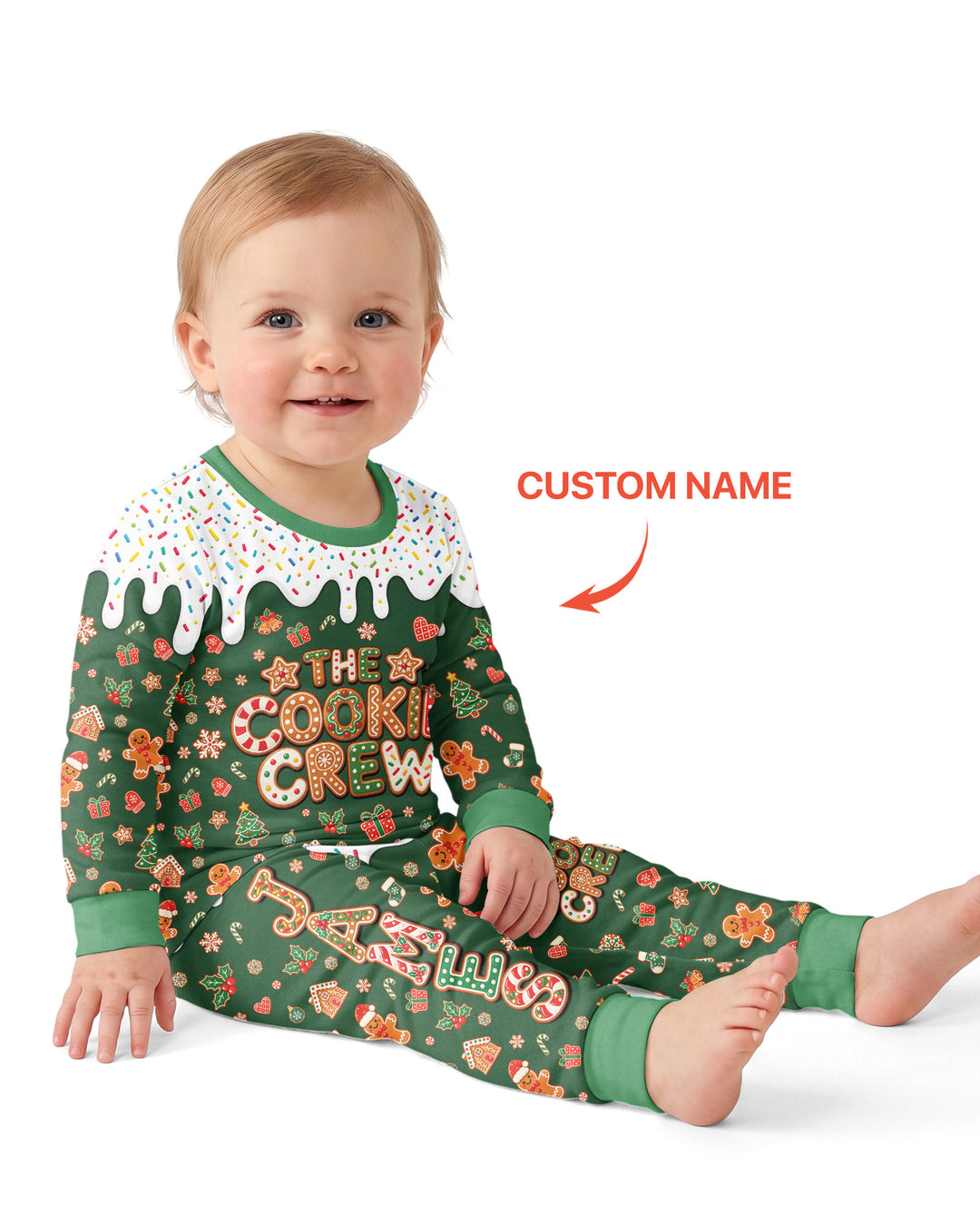 The Cookie Crew Family Matching Bamboo Two Piece Long Sleeve Pajama Set