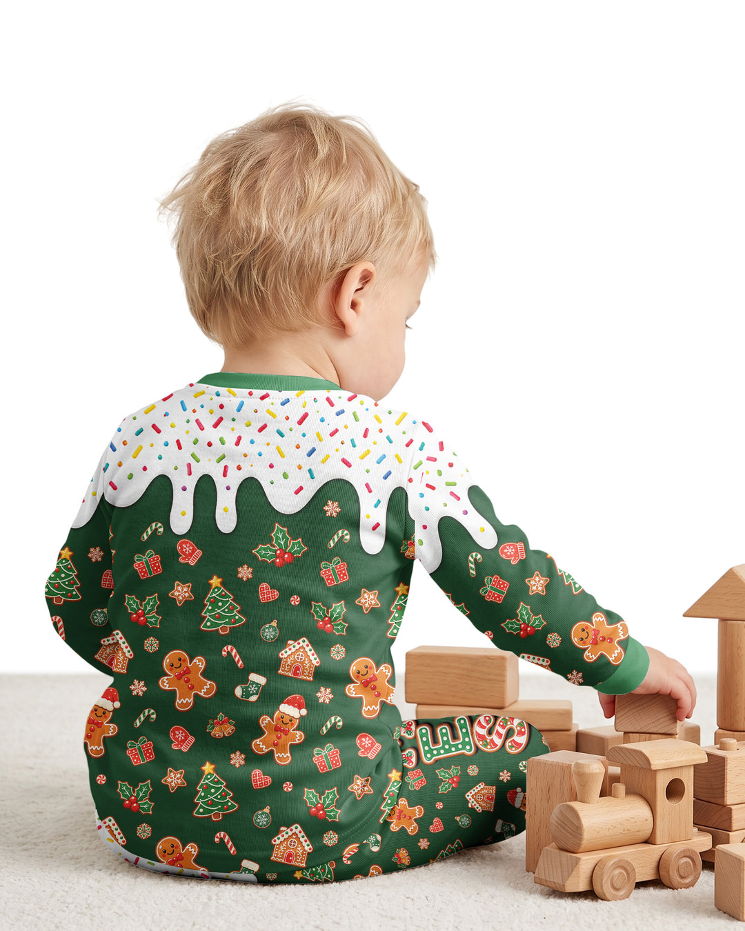 The Cookie Crew Family Matching Bamboo Two Piece Long Sleeve Pajama Set