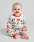 The North Pole Bamboo Two Piece Long Sleeve Pajama Set