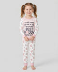 The World's Best Daddy Belongs To Me Bamboo Two Piece Long Sleeve Pajama Set