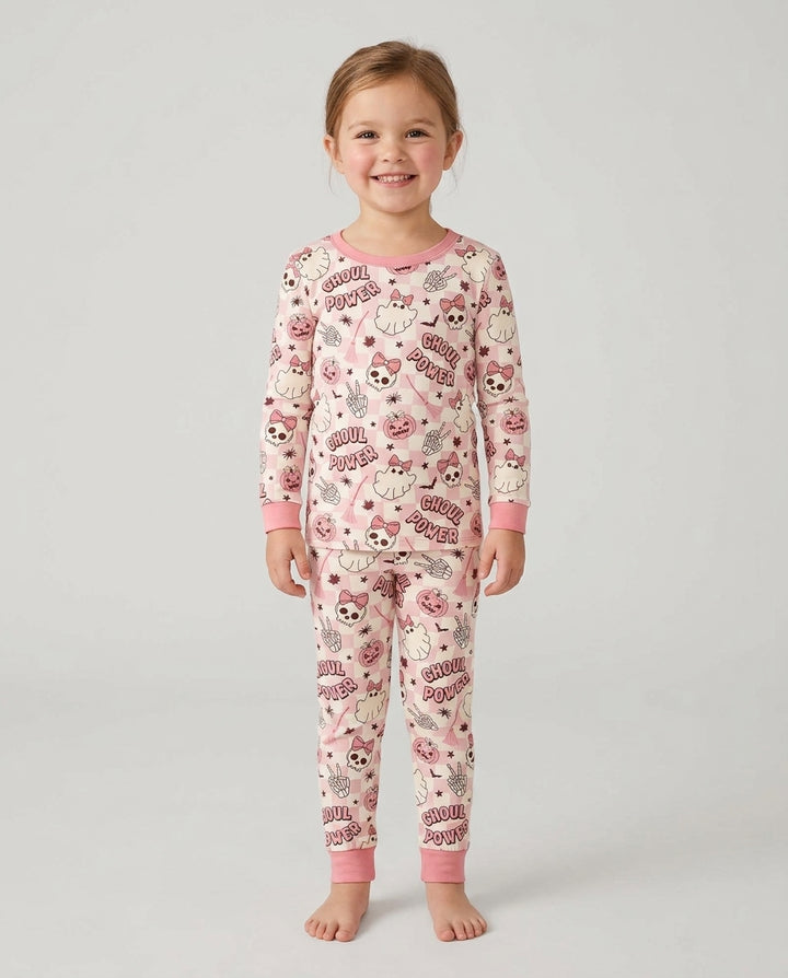 Ghoul Power Bamboo Two Piece Long Sleeve Pajama Set