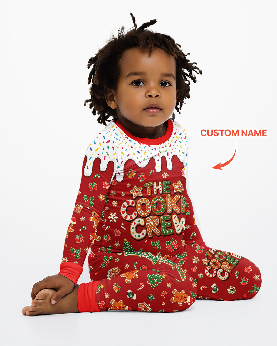 The Cookie Crew Family Matching Bamboo Two Piece Long Sleeve Pajama Set
