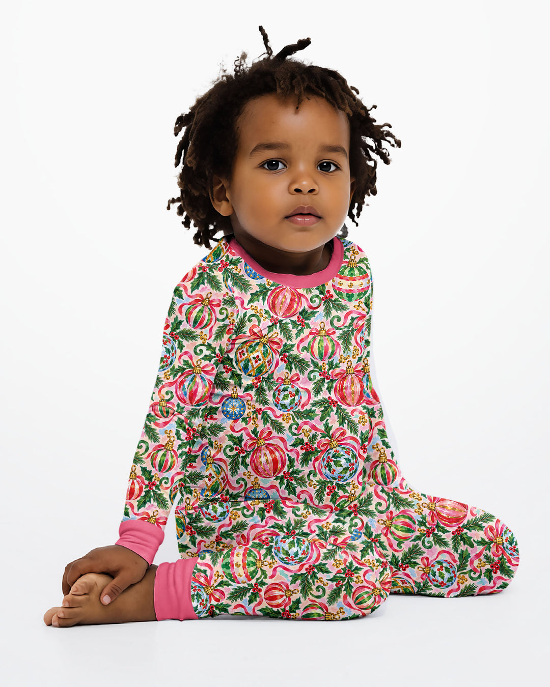 Hippie Holiday Bamboo Two Piece Long Sleeve Pajama Set