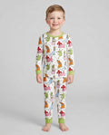 Whimsical Cats Bamboo Two Piece Long Sleeve Pajama Set