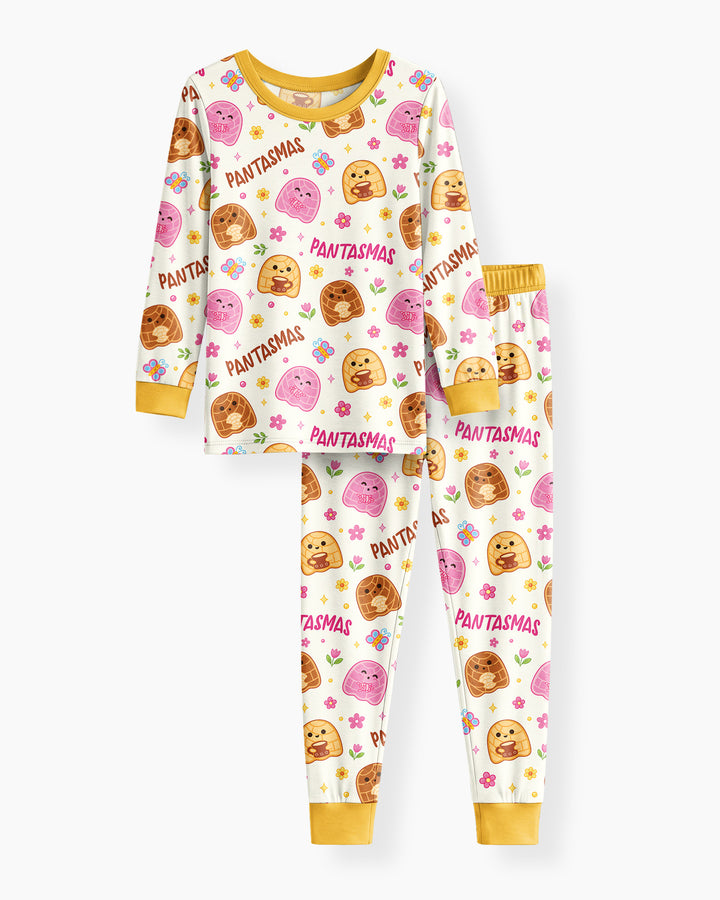 Pantasmas Ghost Bamboo Two Piece Long Sleeve Pajama Set