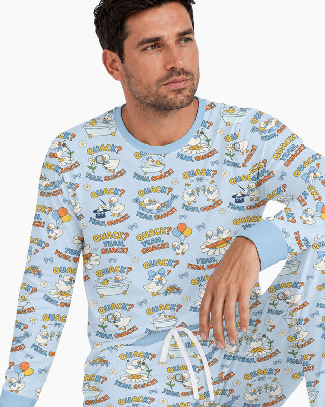 Yeah Quack Show Bamboo Men Pajama Set