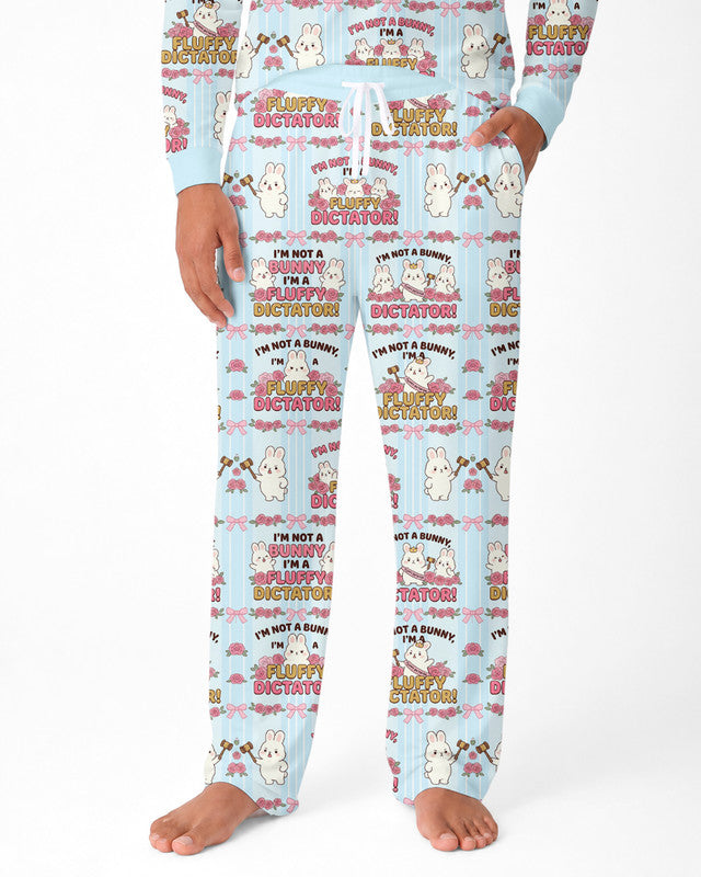 Bossy Bunny Bamboo Men Pajama Set