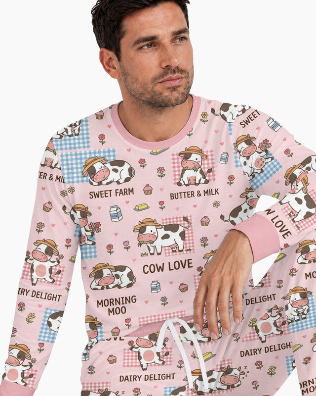 Drowned In Buttercream Bamboo Men Pajama Set