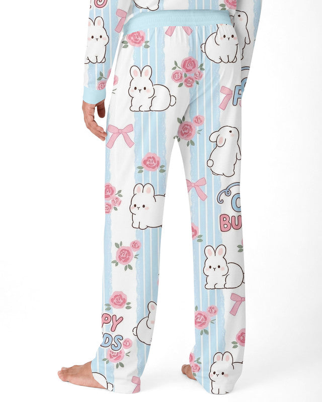 Hoppy Friends Bamboo Men Pajama Set
