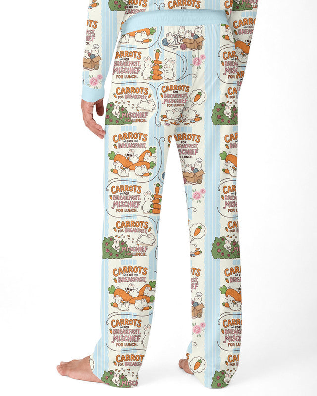 Little Troublemakers Bamboo Men Pajama Set
