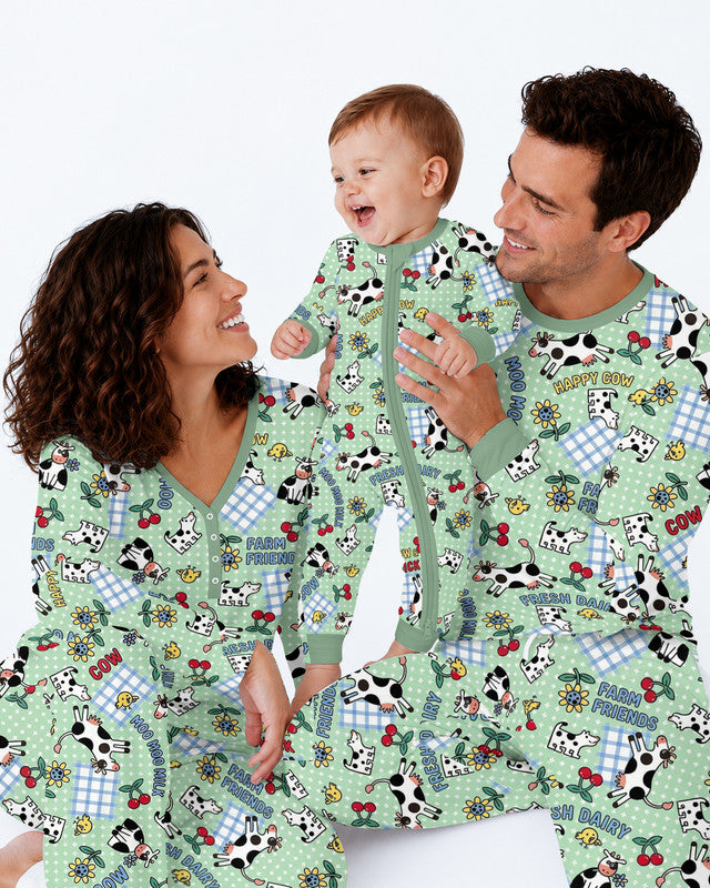 Moo Moo Chick Bamboo Men Pajama Set