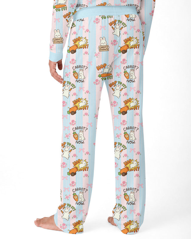 Carrot Rush Bamboo Men Pajama Set