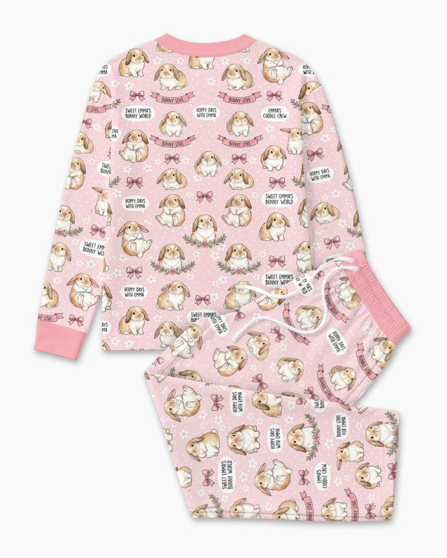 Sweet Bunny Worlds Bamboo Men Pajama Set