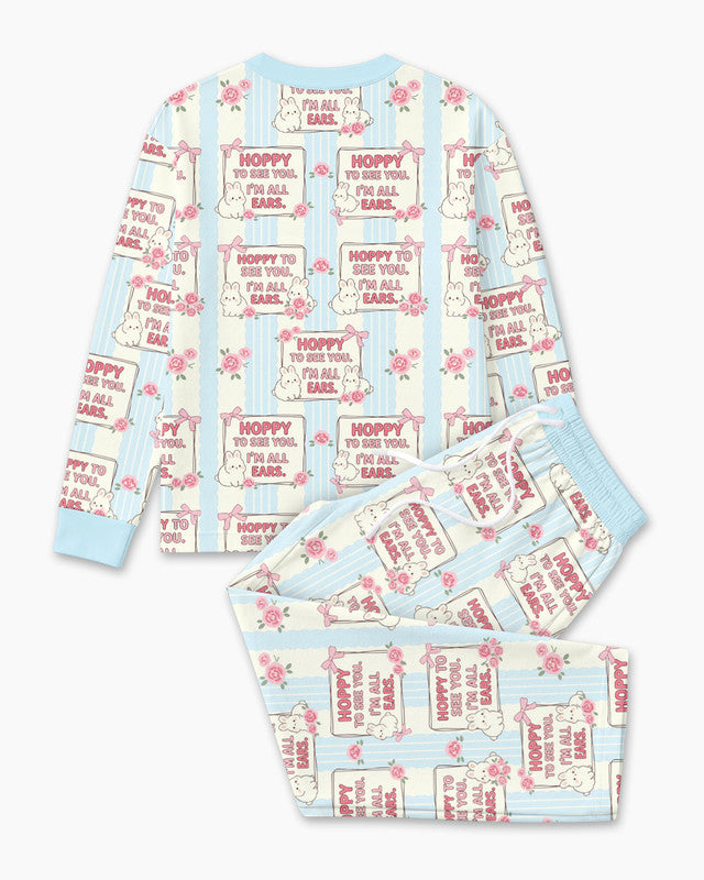 Hoppy To See You Bamboo Men Pajama Set