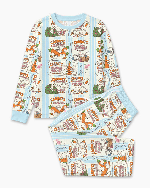 Little Troublemakers Bamboo Men Pajama Set