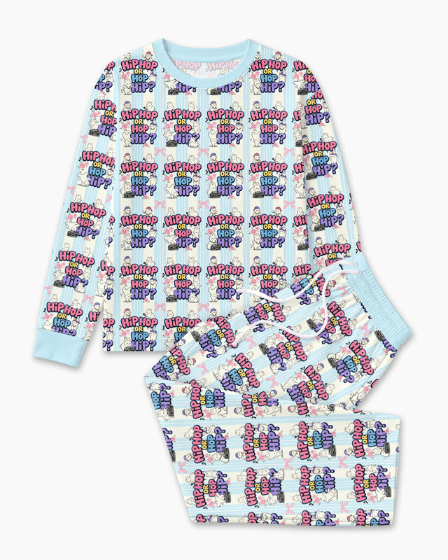 Boombox Bunny Bamboo Men Pajama Set