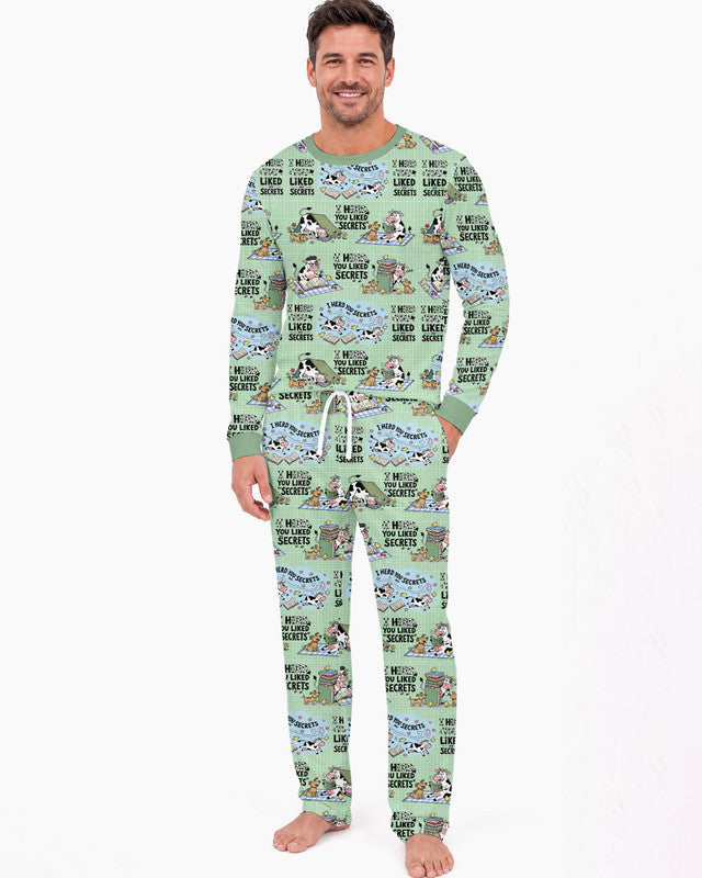 The Secret Gossip Club Bamboo Men Pajama Set