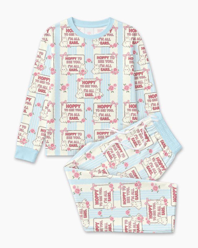 Hoppy To See You Bamboo Men Pajama Set