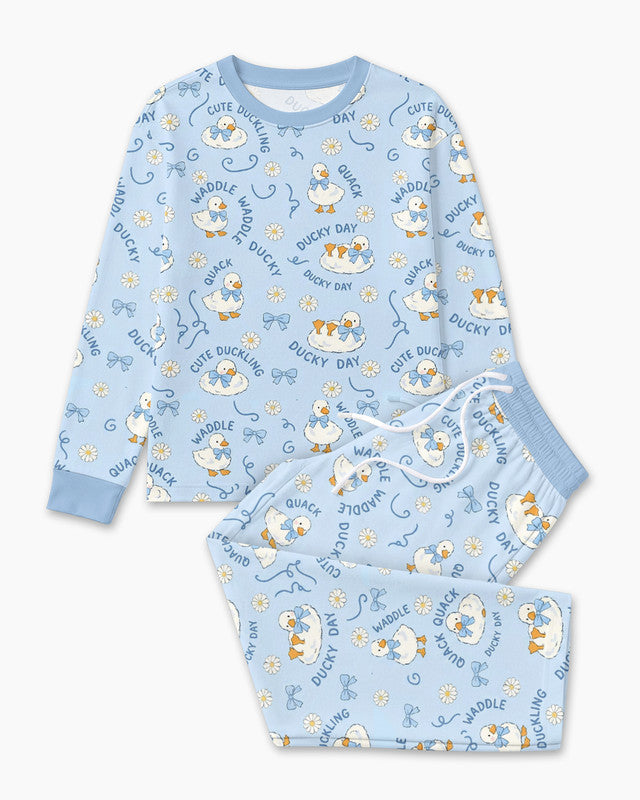 Happy Ducky Day Bamboo Men Pajama Set
