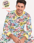 Custom Name Can’t Keep Us In The Barn Bamboo Men Pajama Set
