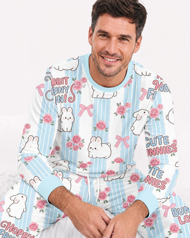 Hoppy Friends Bamboo Men Pajama Set