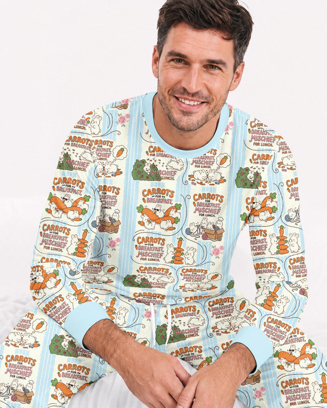 Little Troublemakers Bamboo Men Pajama Set