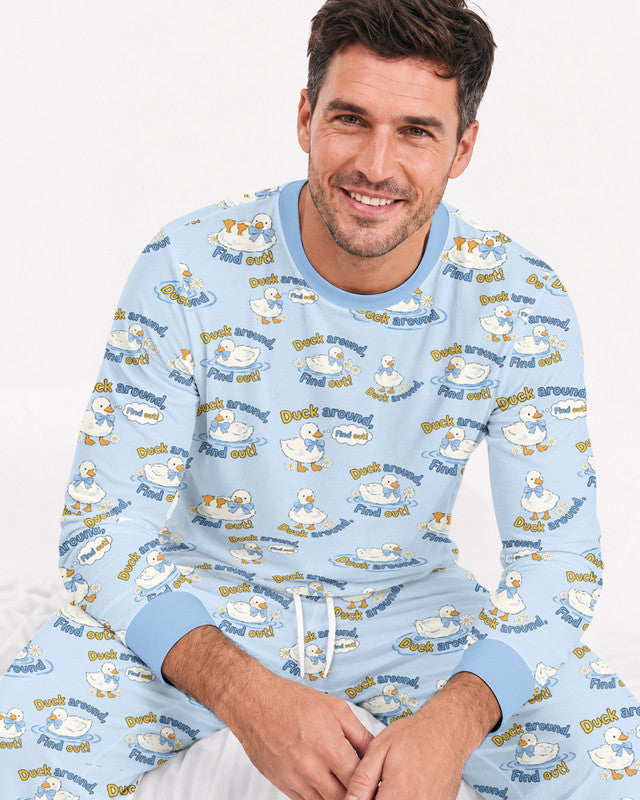 The Duck Around Bamboo Men Pajama Set