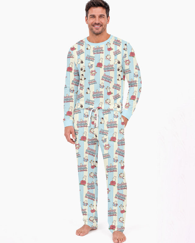 Boss Bunny Bamboo Men Pajama Set