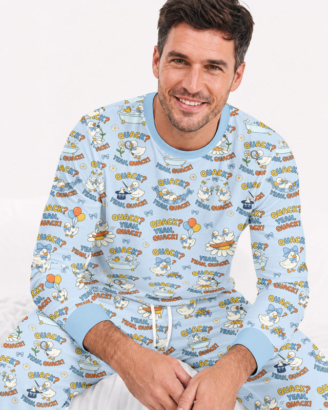 Yeah Quack Show Bamboo Men Pajama Set