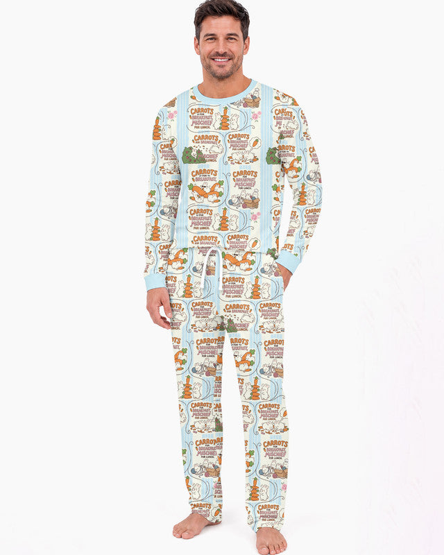 Little Troublemakers Bamboo Men Pajama Set