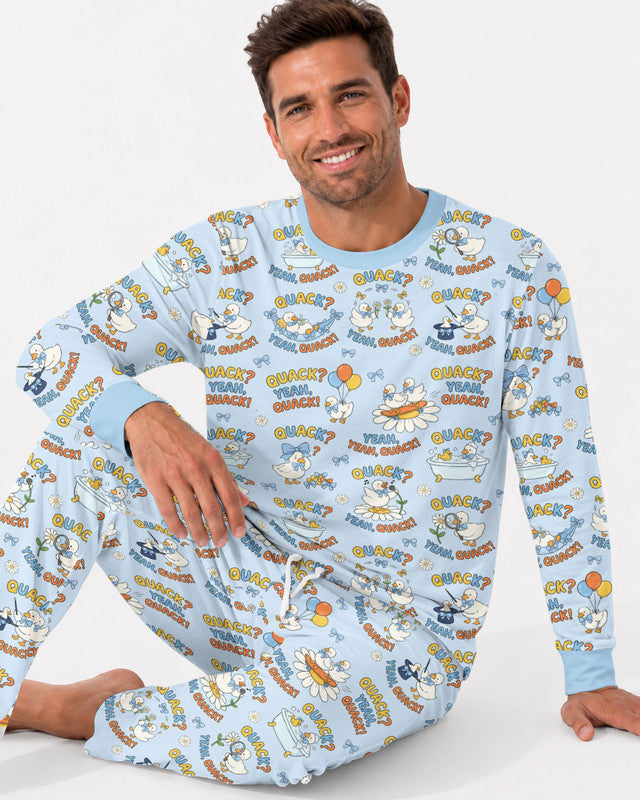 Yeah Quack Show Bamboo Men Pajama Set