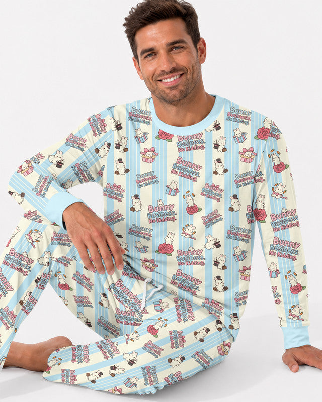 Boss Bunny Bamboo Men Pajama Set