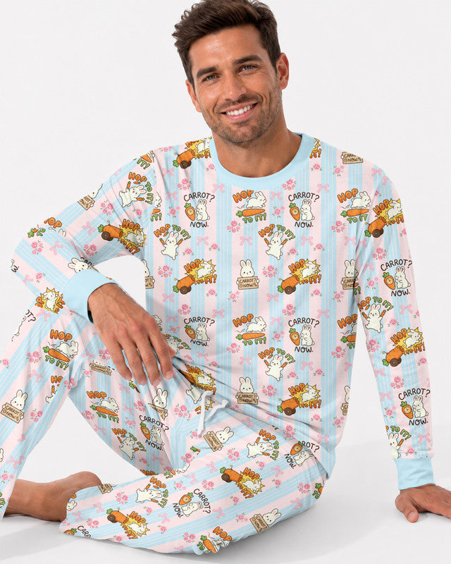 Carrot Rush Bamboo Men Pajama Set