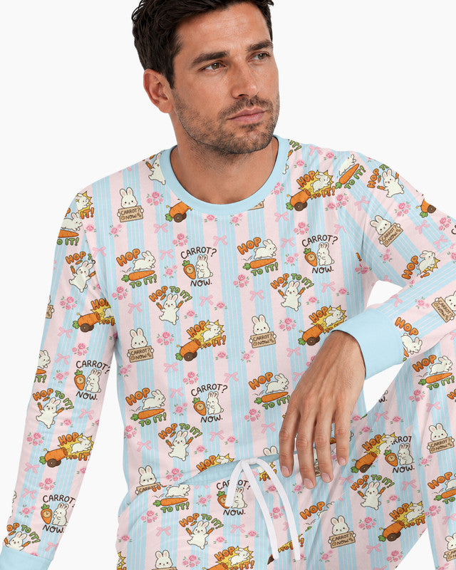 Carrot Rush Bamboo Men Pajama Set