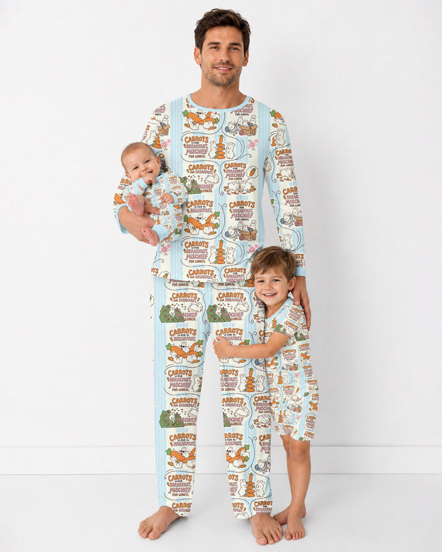 Little Troublemakers Bamboo Men Pajama Set