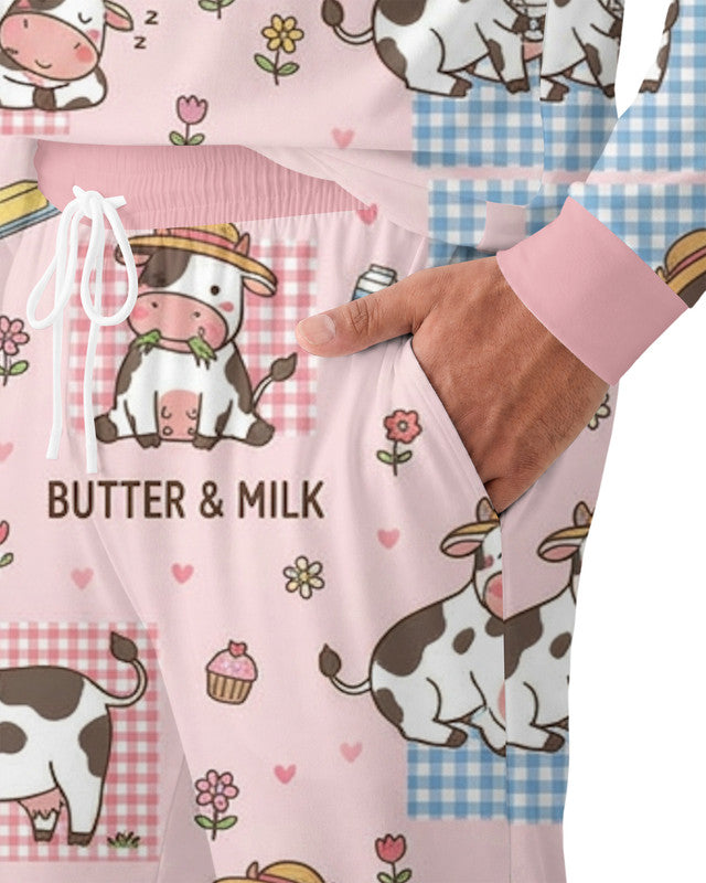 Drowned In Buttercream Bamboo Men Pajama Set