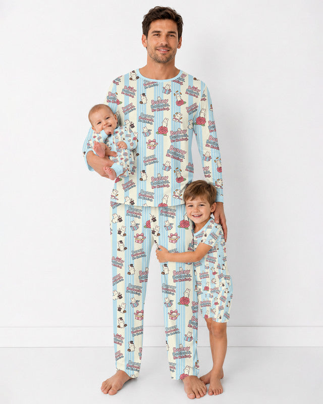 Boss Bunny Bamboo Men Pajama Set