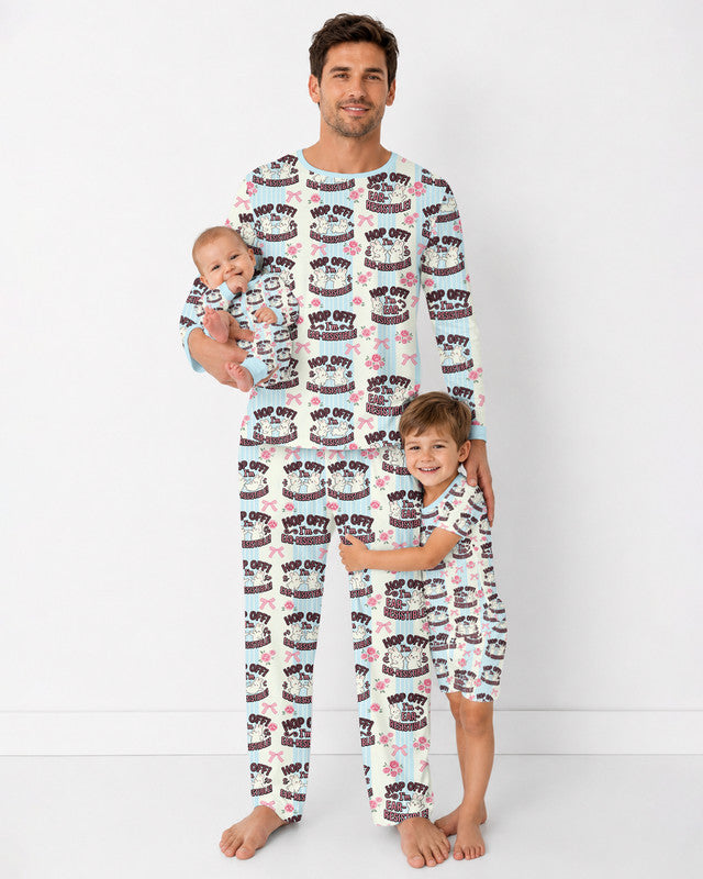 Bunny Besties Bamboo Men Pajama Set