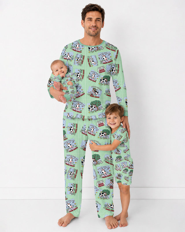 Udder Chaos Bamboo Men Pajama Set