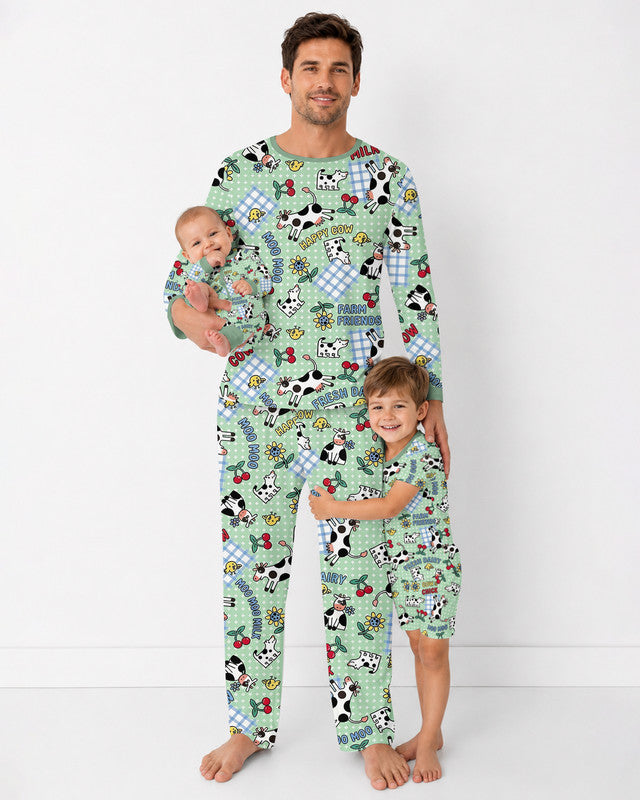 Moo Moo Chick Bamboo Men Pajama Set
