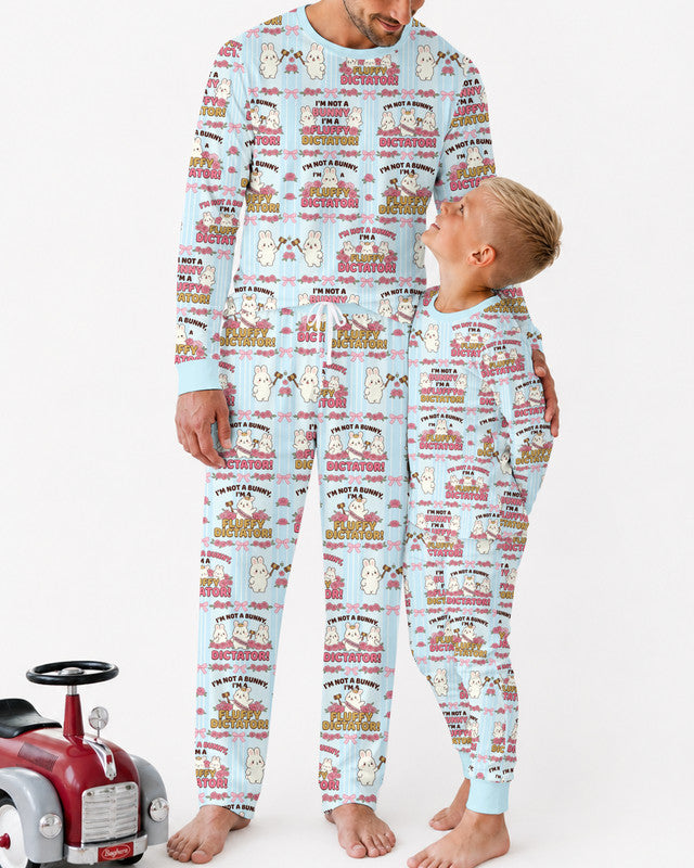 Bossy Bunny Bamboo Men Pajama Set