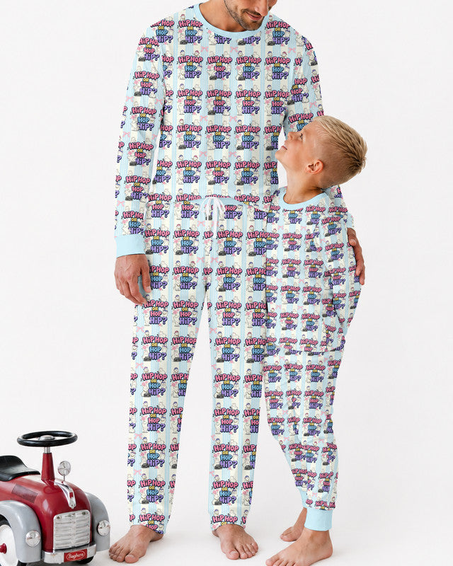 Boombox Bunny Bamboo Men Pajama Set